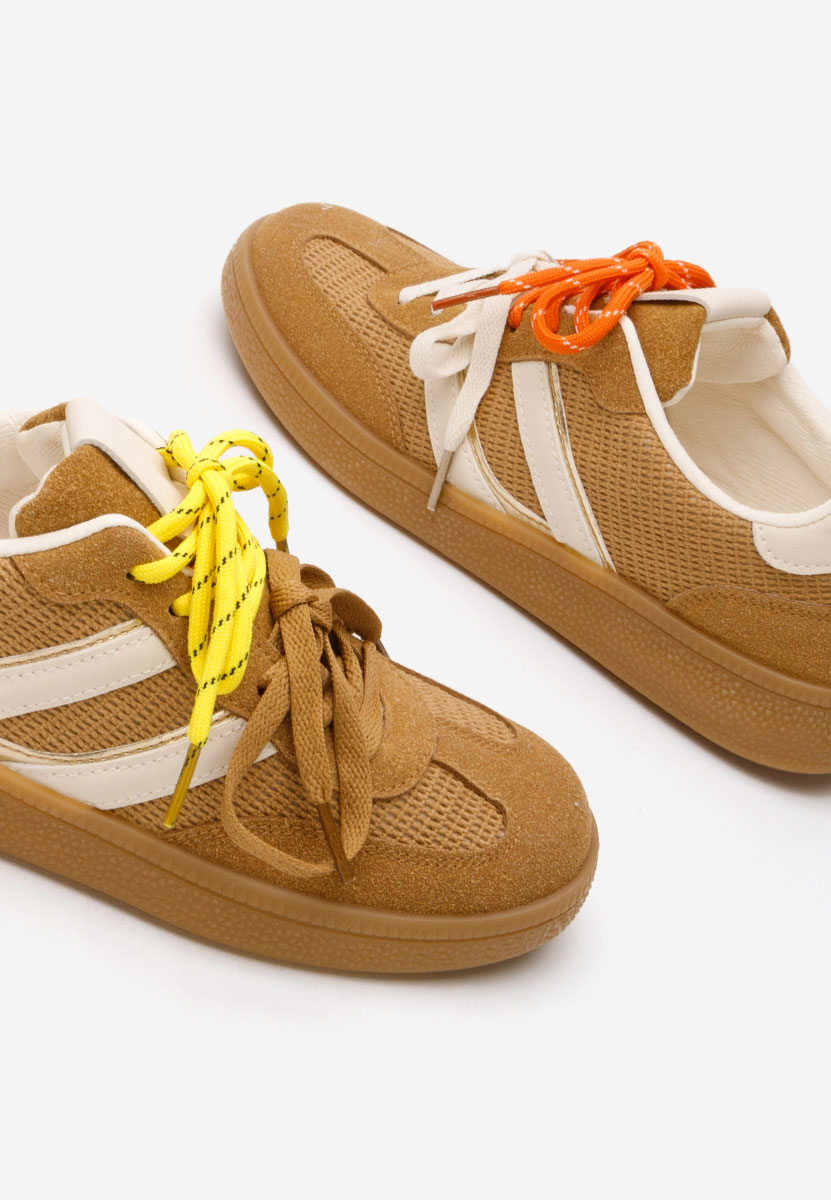 Sneakers γυναικεια Athenna καφε