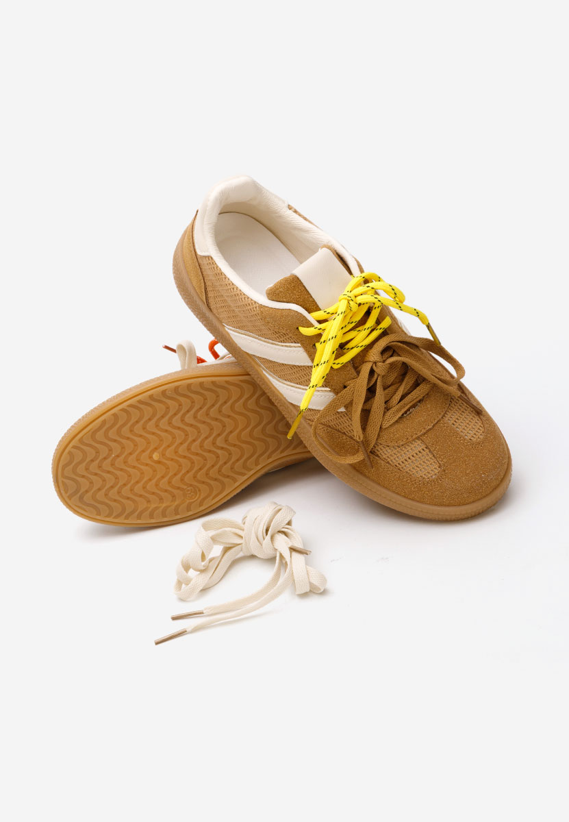 Sneakers γυναικεια Athenna καφε