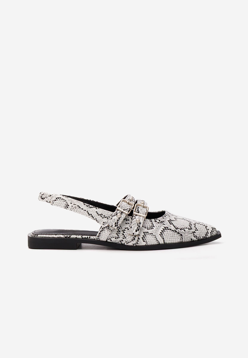 Γόβες slingback Mathylda snake