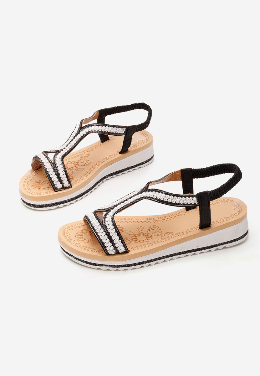 Γυναικεία σανδάλια Lacelle Μαύρα