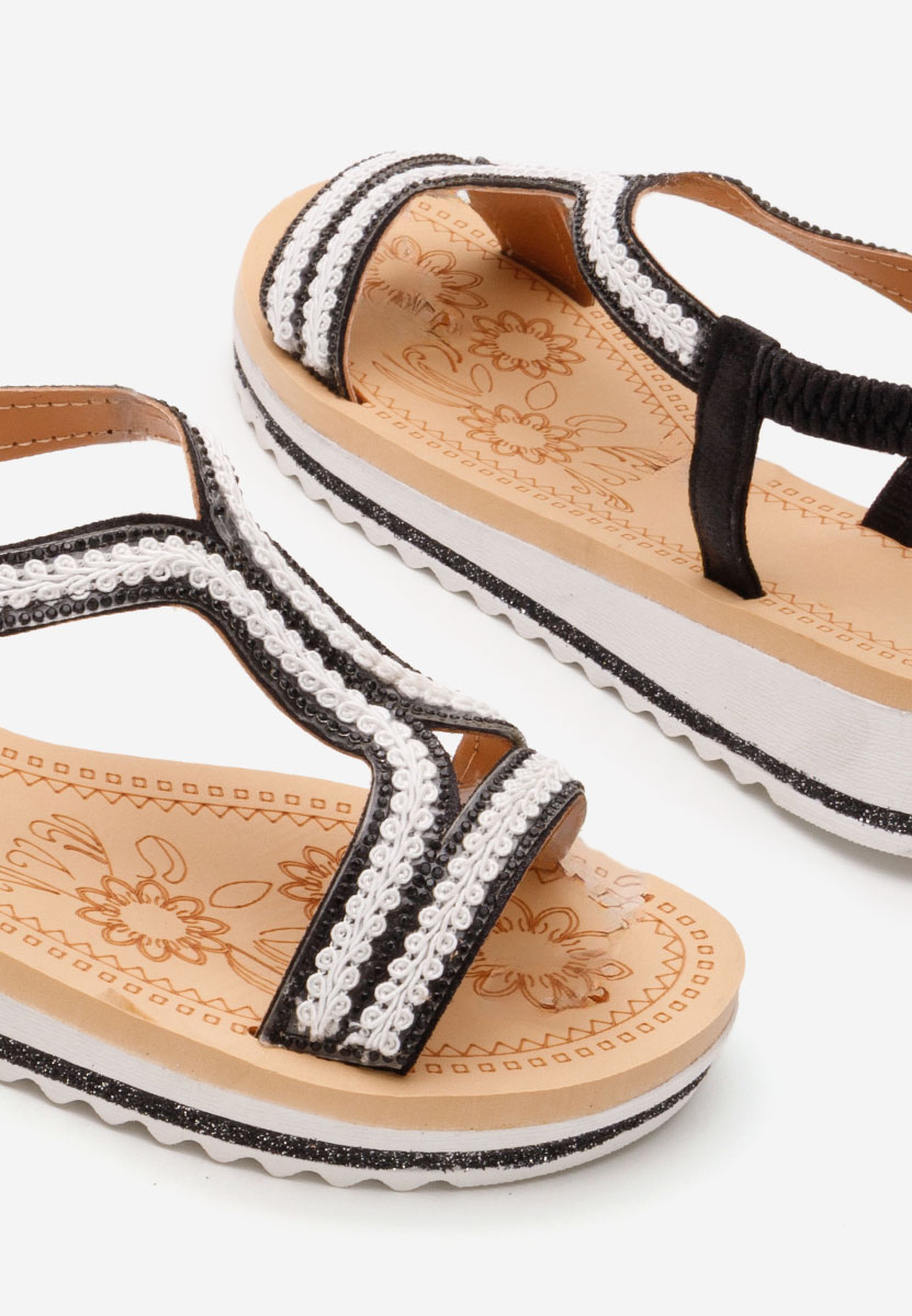 Γυναικεία σανδάλια Lacelle Μαύρα