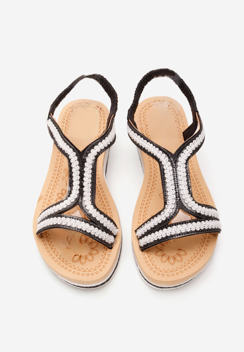 Γυναικεία σανδάλια Lacelle Μαύρα