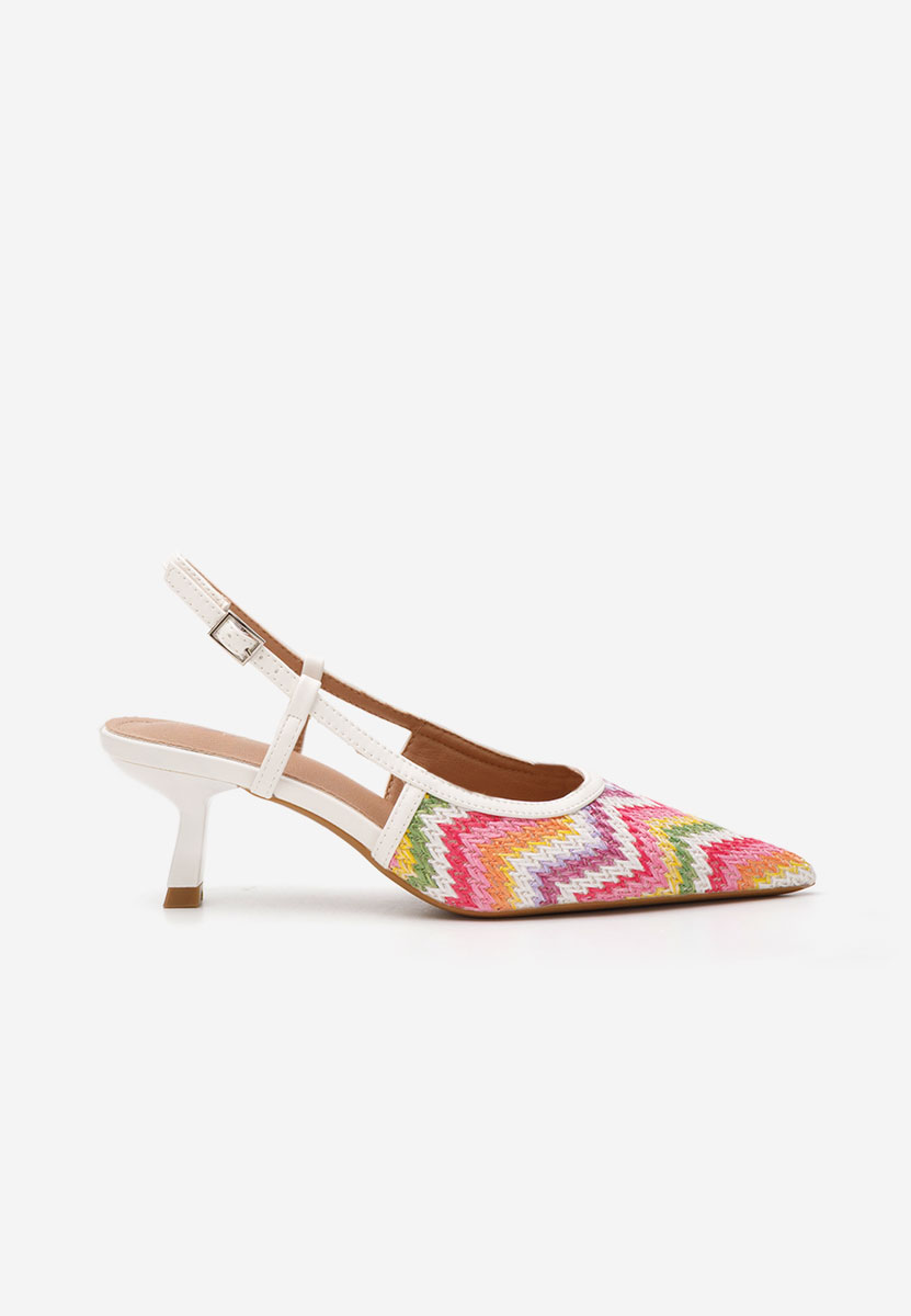 Γόβες slingback Guena πολυχρωμο