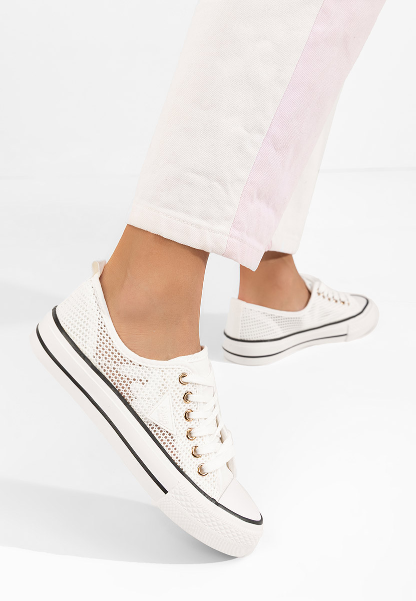 Γυναικεία sneakers Venita λευκά