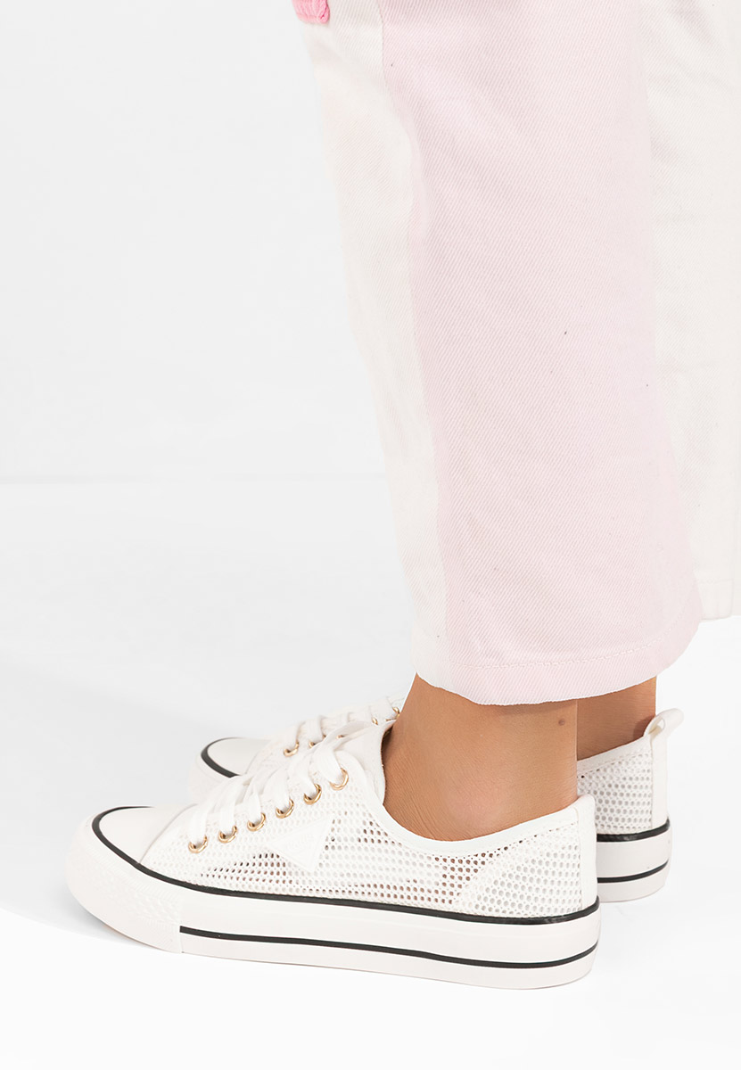 Γυναικεία sneakers Venita λευκά
