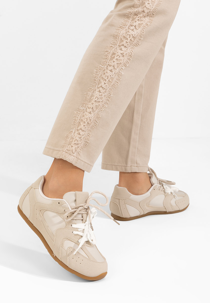 Sneakers γυναικεια Charlie μπεζ