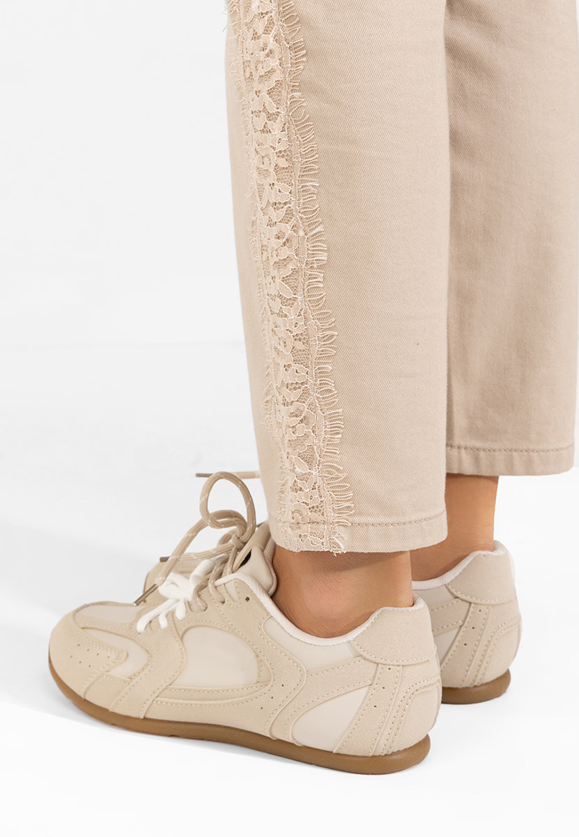 Sneakers γυναικεια Charlie μπεζ