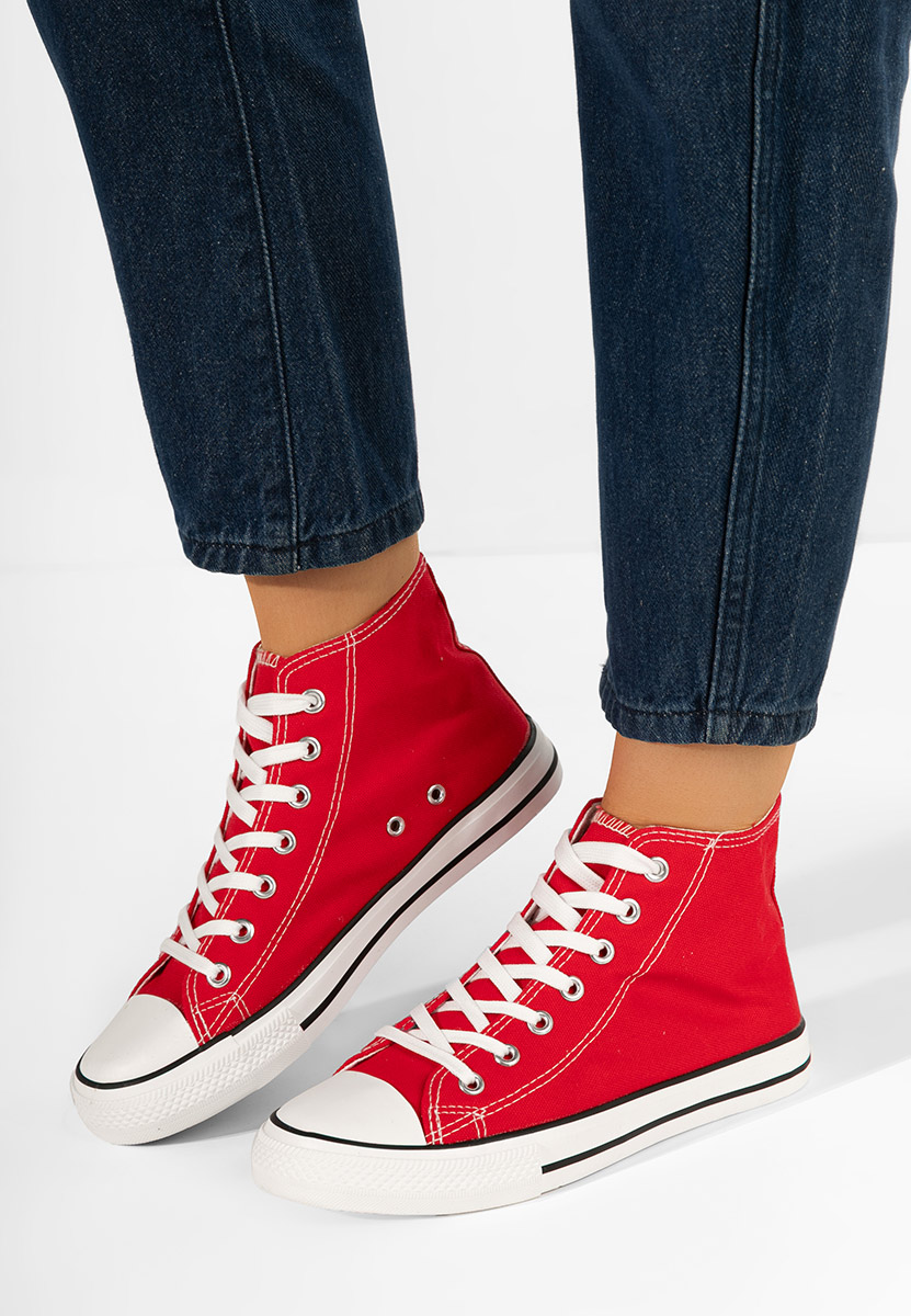 Γυναικεία sneakers Cassara κοκκινο
