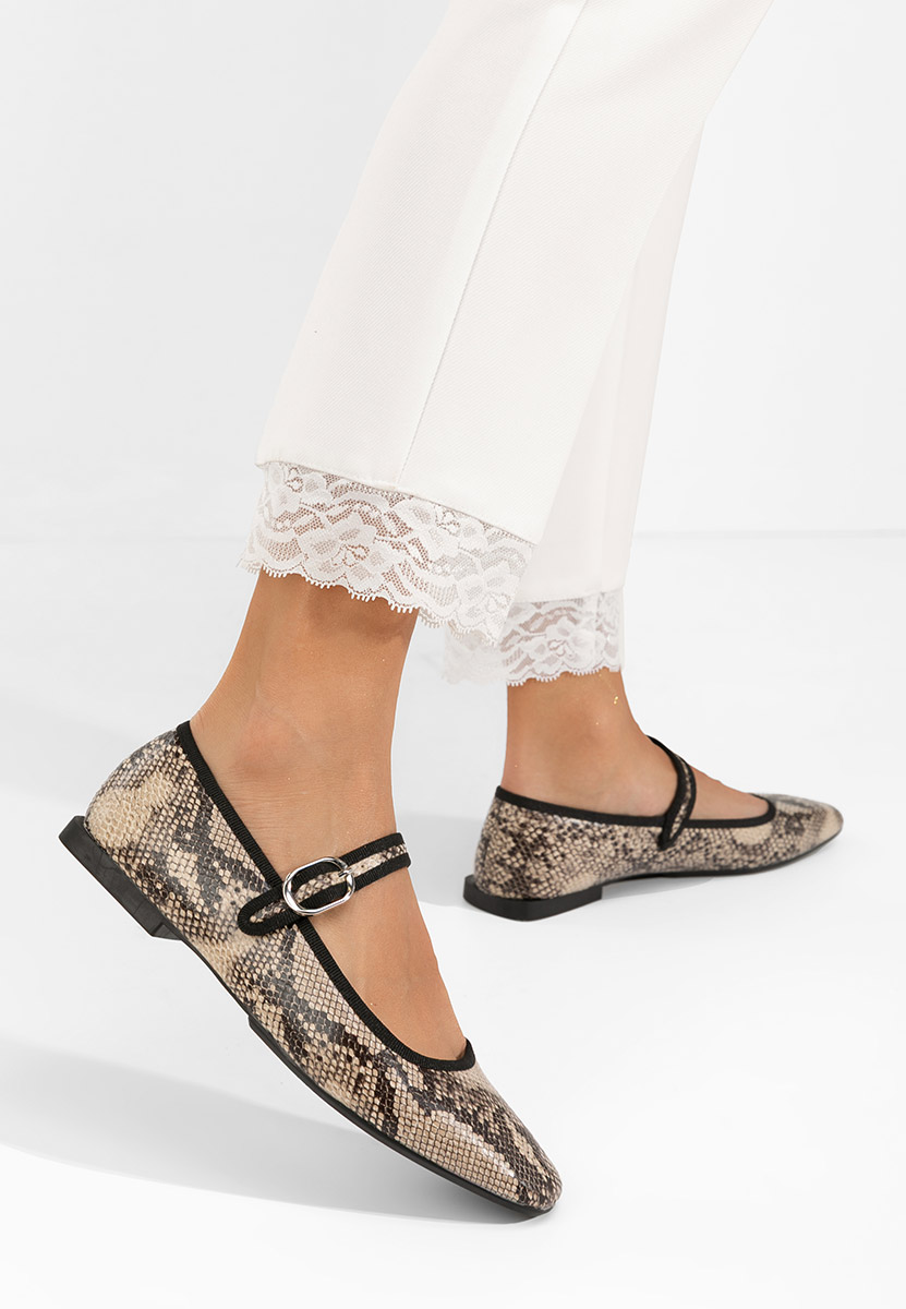 Γυναικείες μπαλαρίνες Katianna animal print
