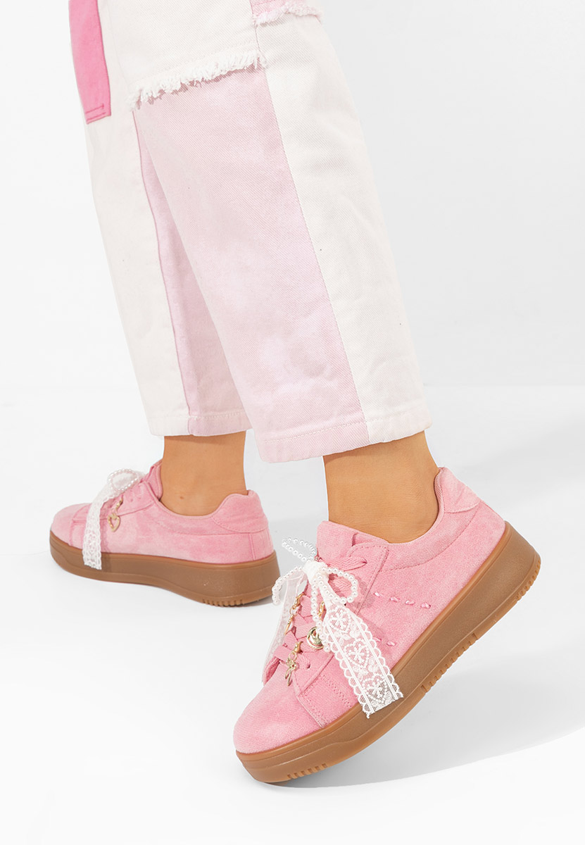 Sneakers γυναικεια Ynchara ροζ