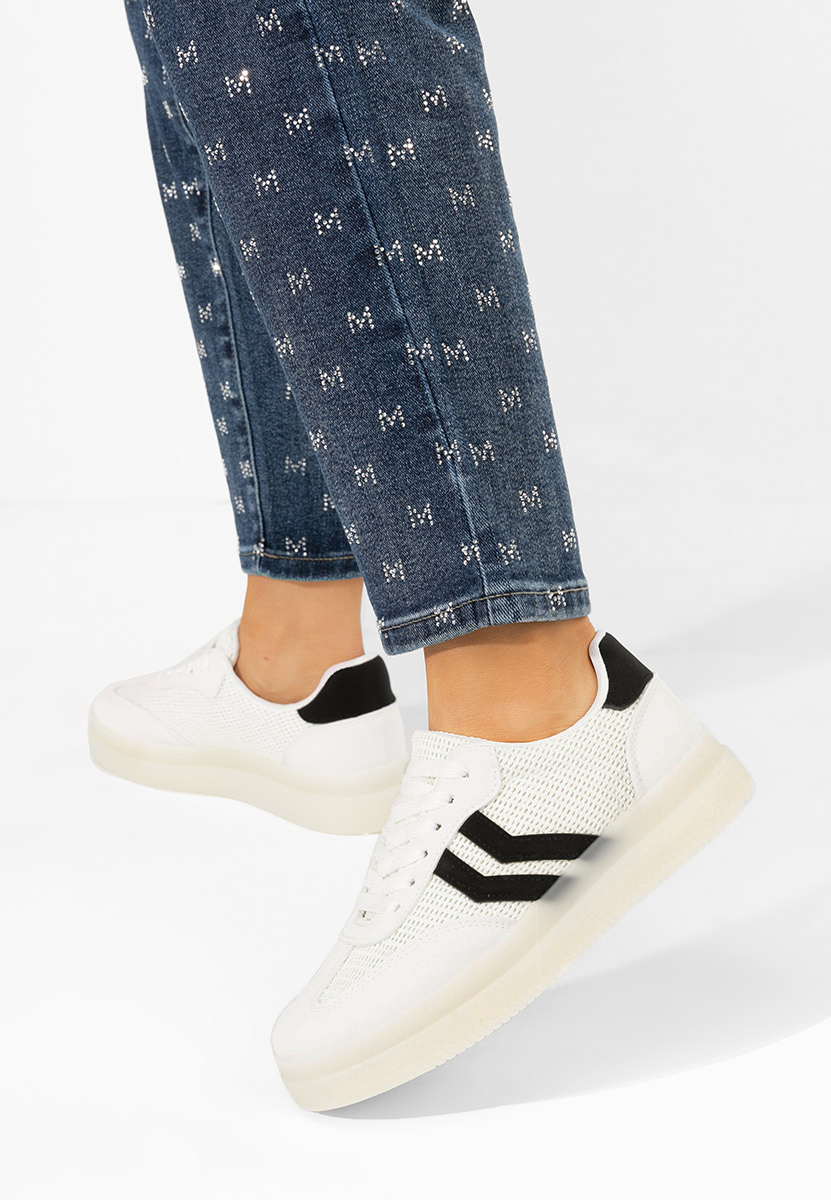 Sneakers γυναικεια Amylana λευκά
