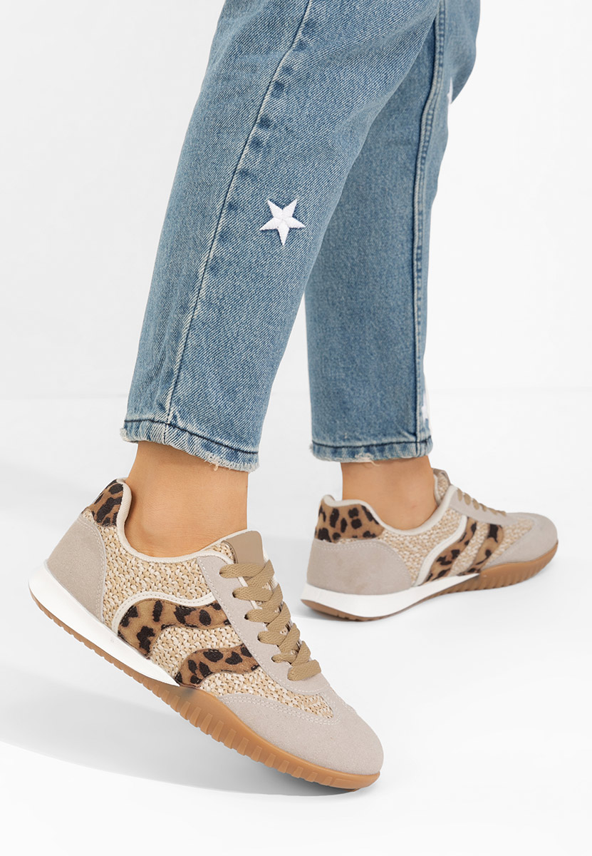 Sneakers γυναικεια Victorina V2 λεοπαρ