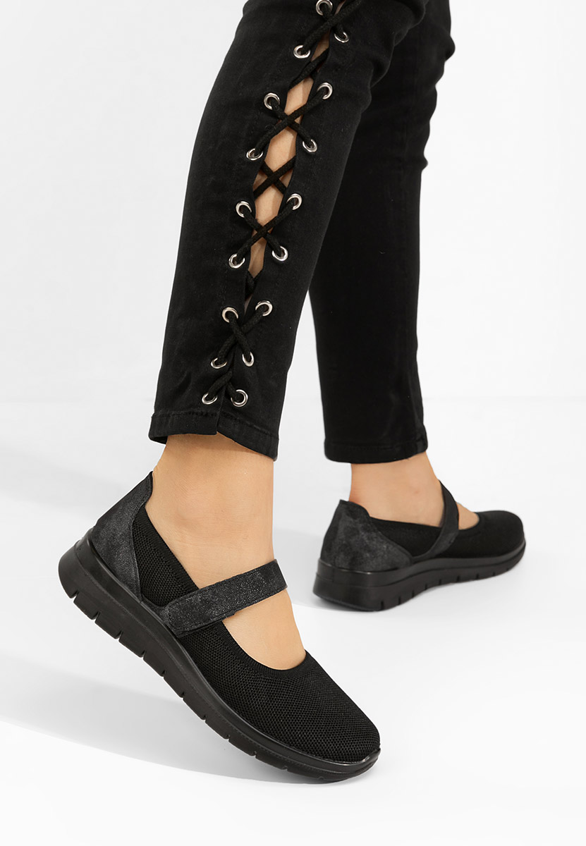 Γυναικεία μπαλαρίνεσ Maila μαύρα