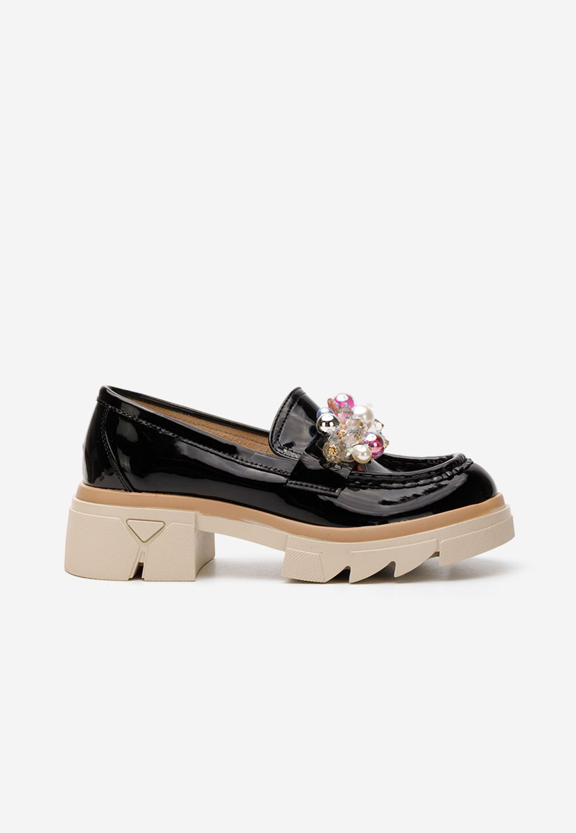 Loafers γυναικεια Lerina V4 μαύρα