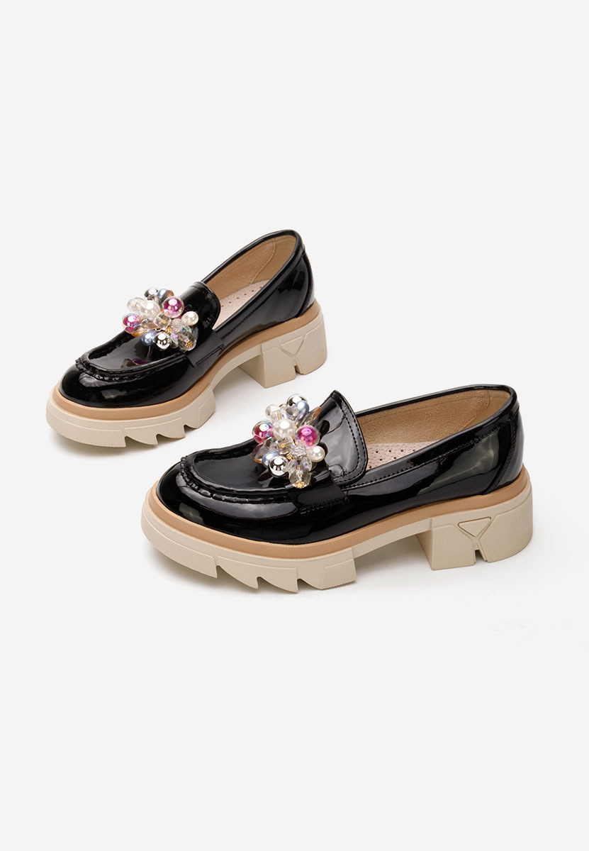 Loafers γυναικεια Lerina V4 μαύρα