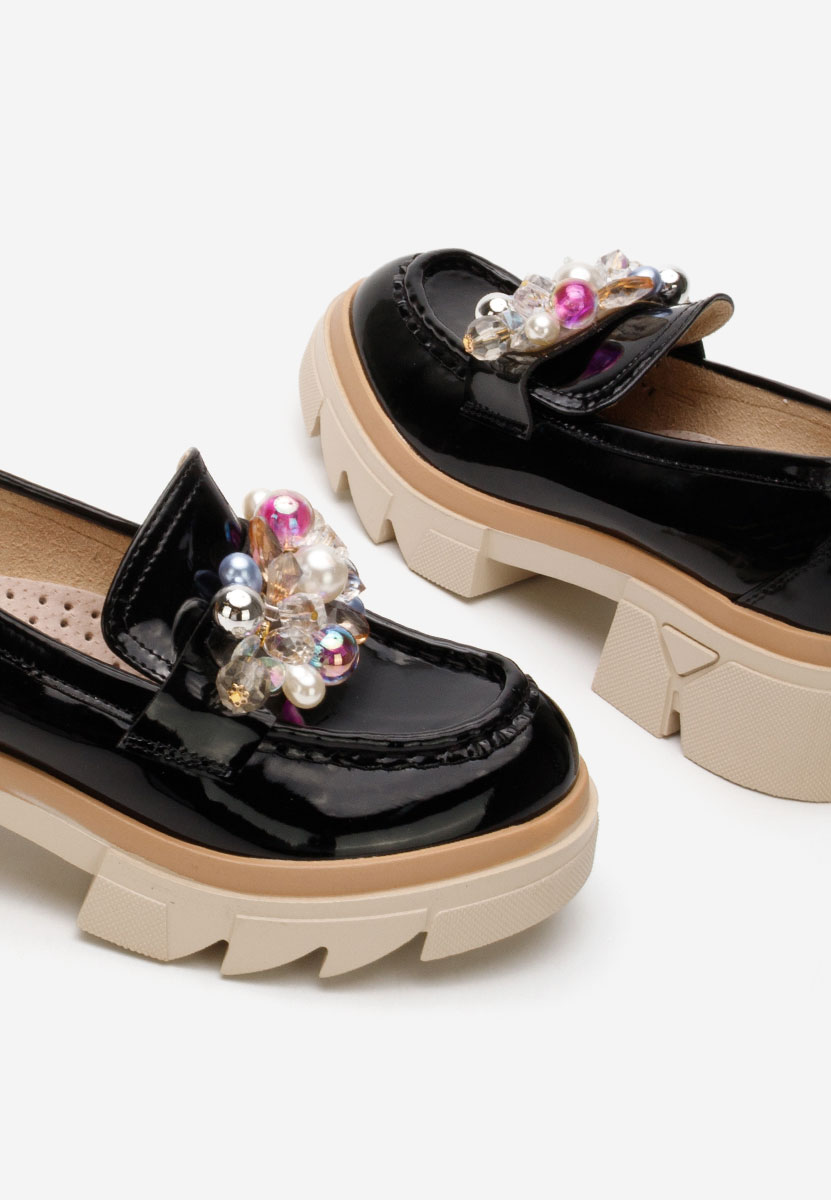 Loafers γυναικεια Lerina V4 μαύρα