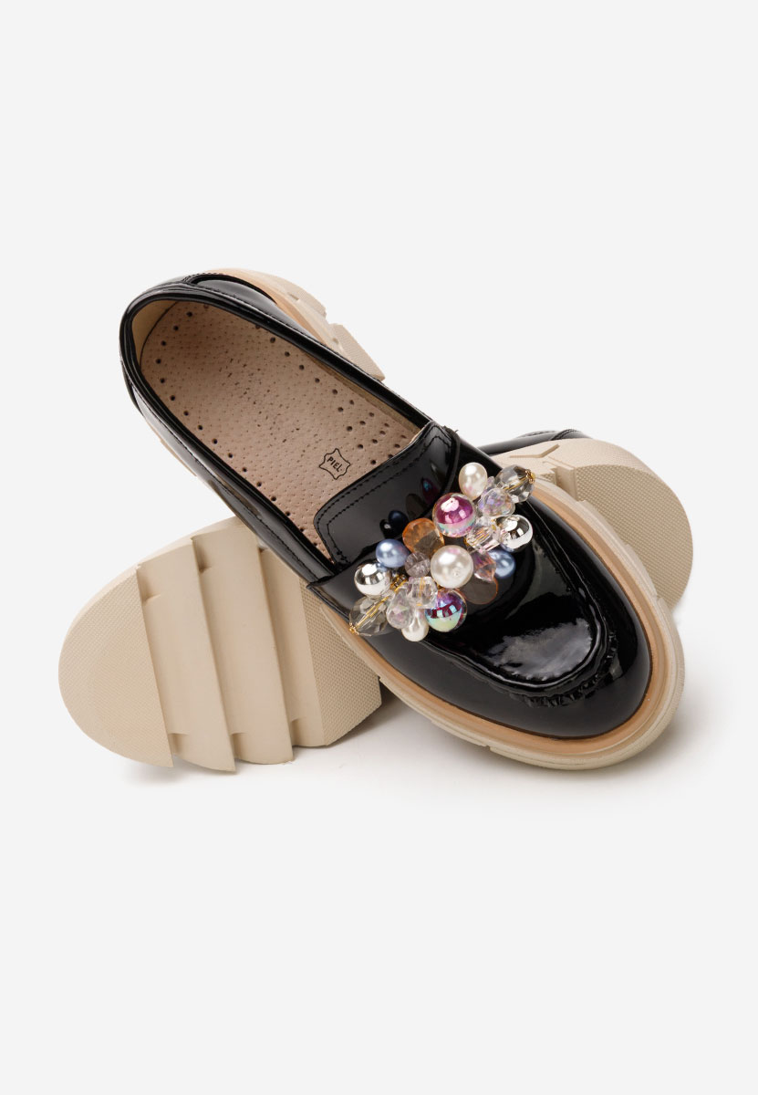 Loafers γυναικεια Lerina V4 μαύρα