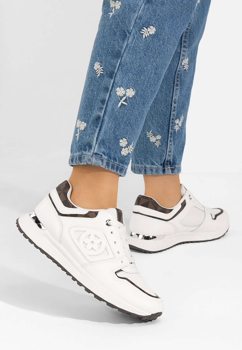 Sneakers γυναικεια Anneliesa λευκά