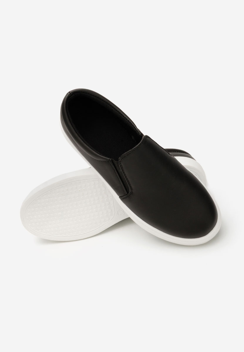 Γυναικεία Πάνινα Slip-On Karliana μαύρα