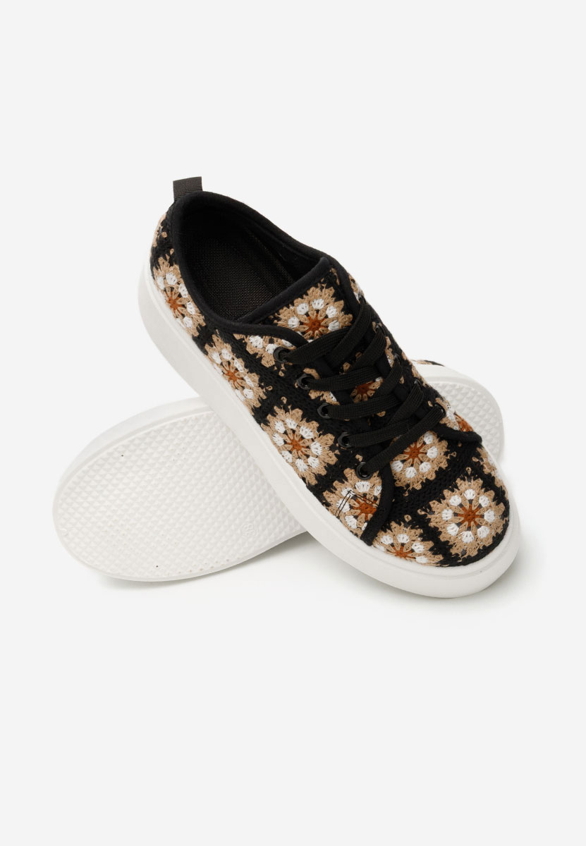 Sneakers με πλατφόρμα Maricruz μαύρα