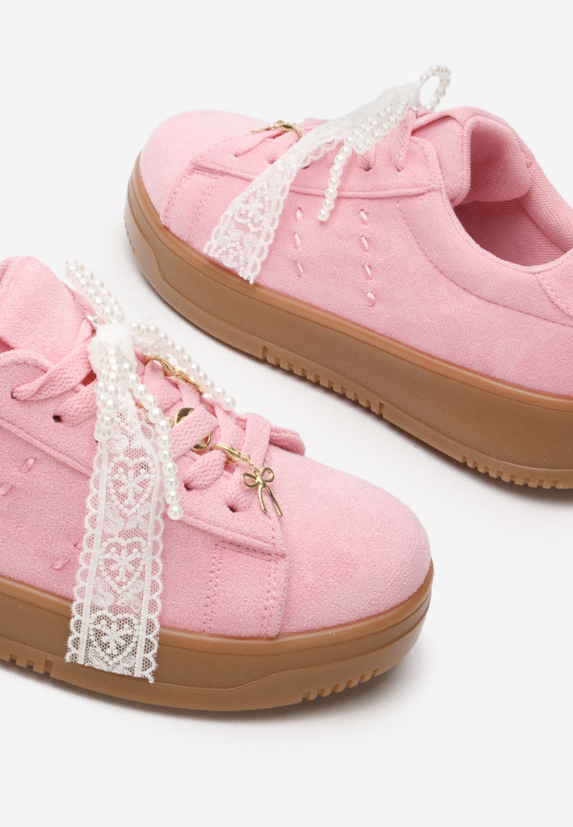 Sneakers γυναικεια Ynchara ροζ