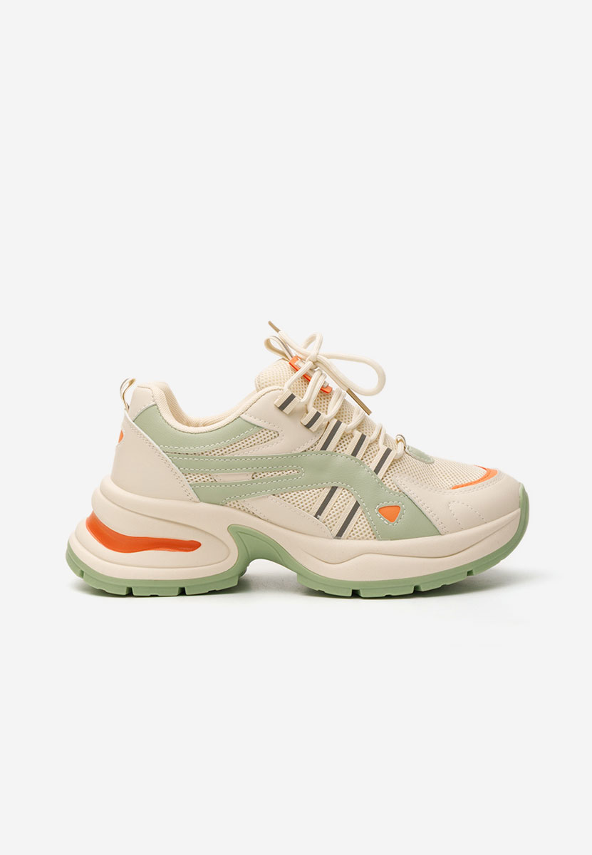 Sneakers με πλατφόρμα Jenniffer πρασινο