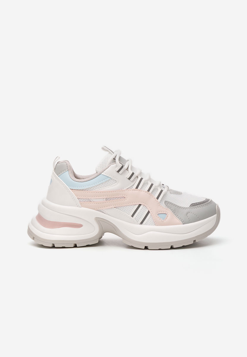 Sneakers με πλατφόρμα Jenniffer V2 λευκά