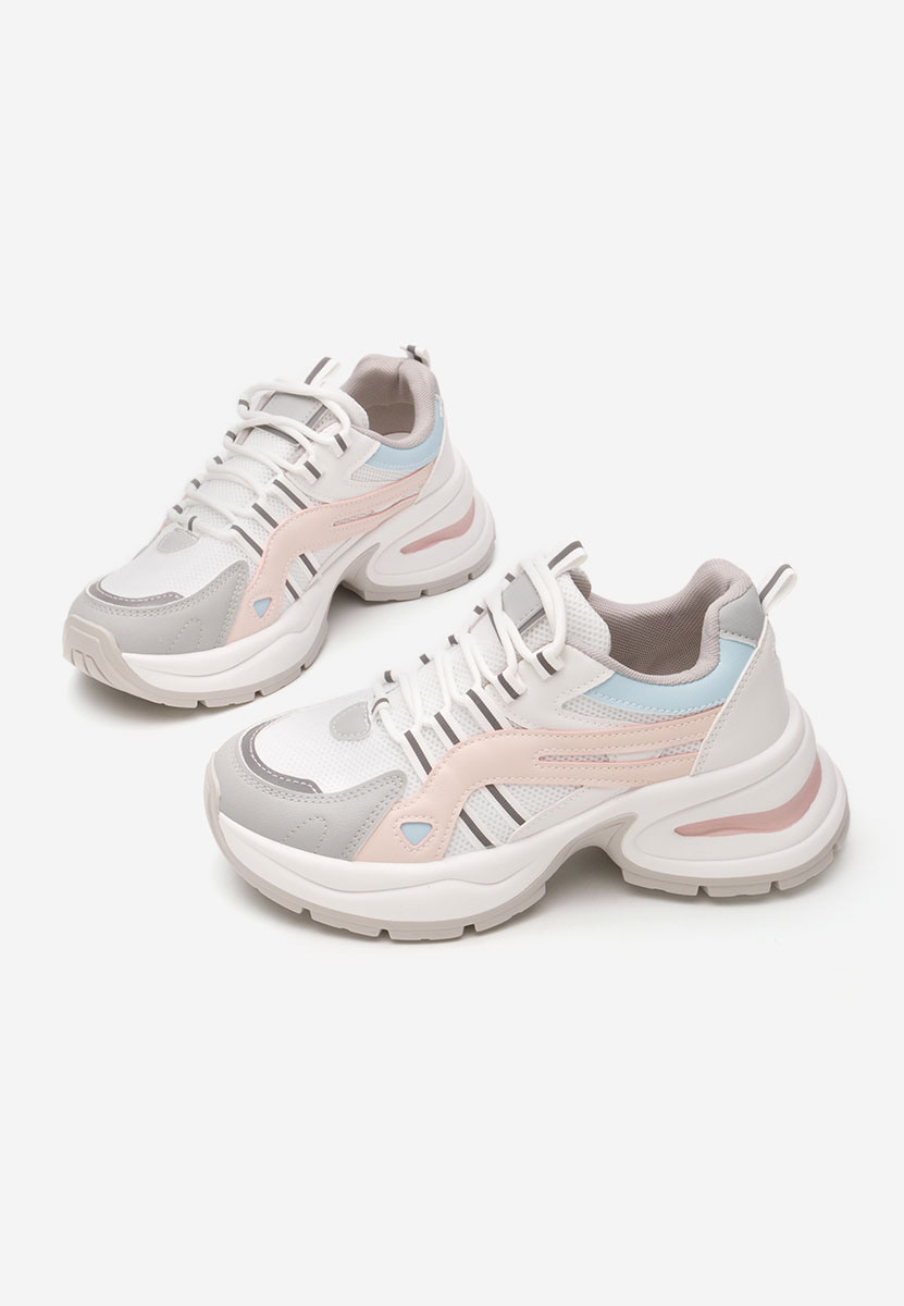 Sneakers με πλατφόρμα Jenniffer V2 λευκά