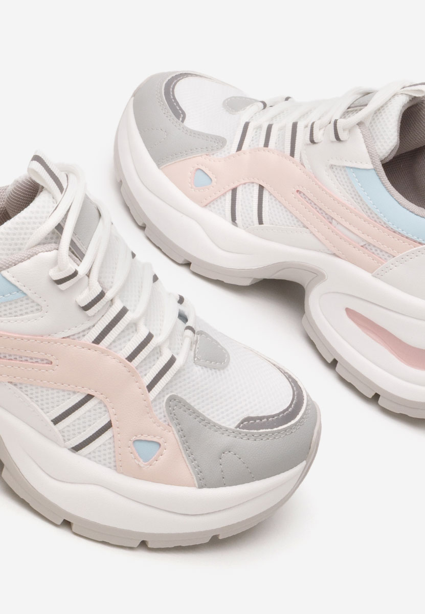 Sneakers με πλατφόρμα Jenniffer V2 λευκά