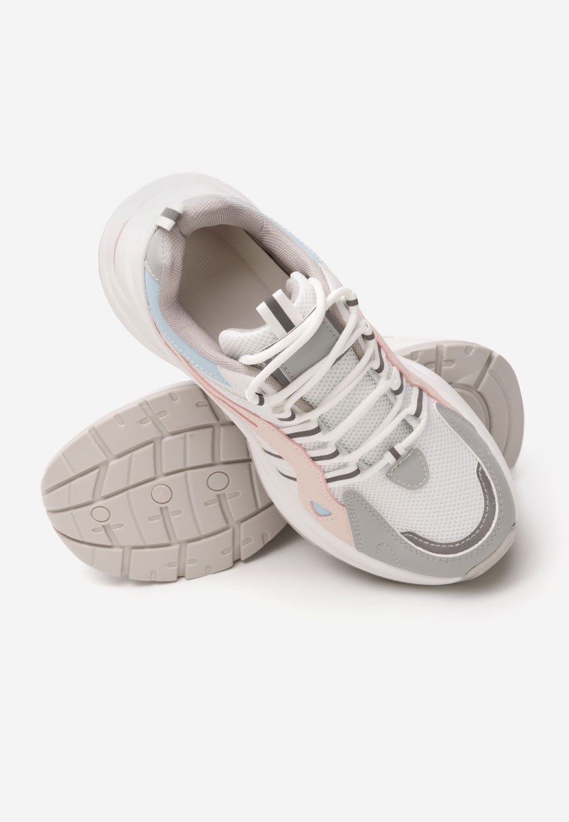 Sneakers με πλατφόρμα Jenniffer V2 λευκά