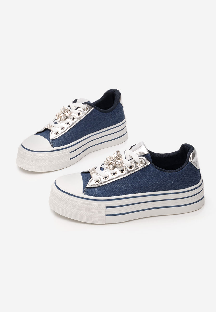Γυναικεία sneakers Pamelia Τζιν