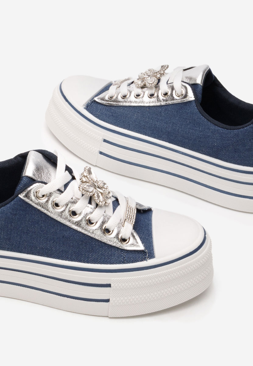 Γυναικεία sneakers Pamelia Τζιν