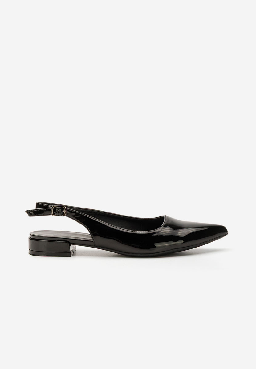 Γόβες slingback Danya μαύρα