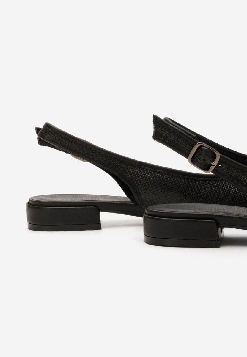 Γόβες slingback Kattina μαύρα