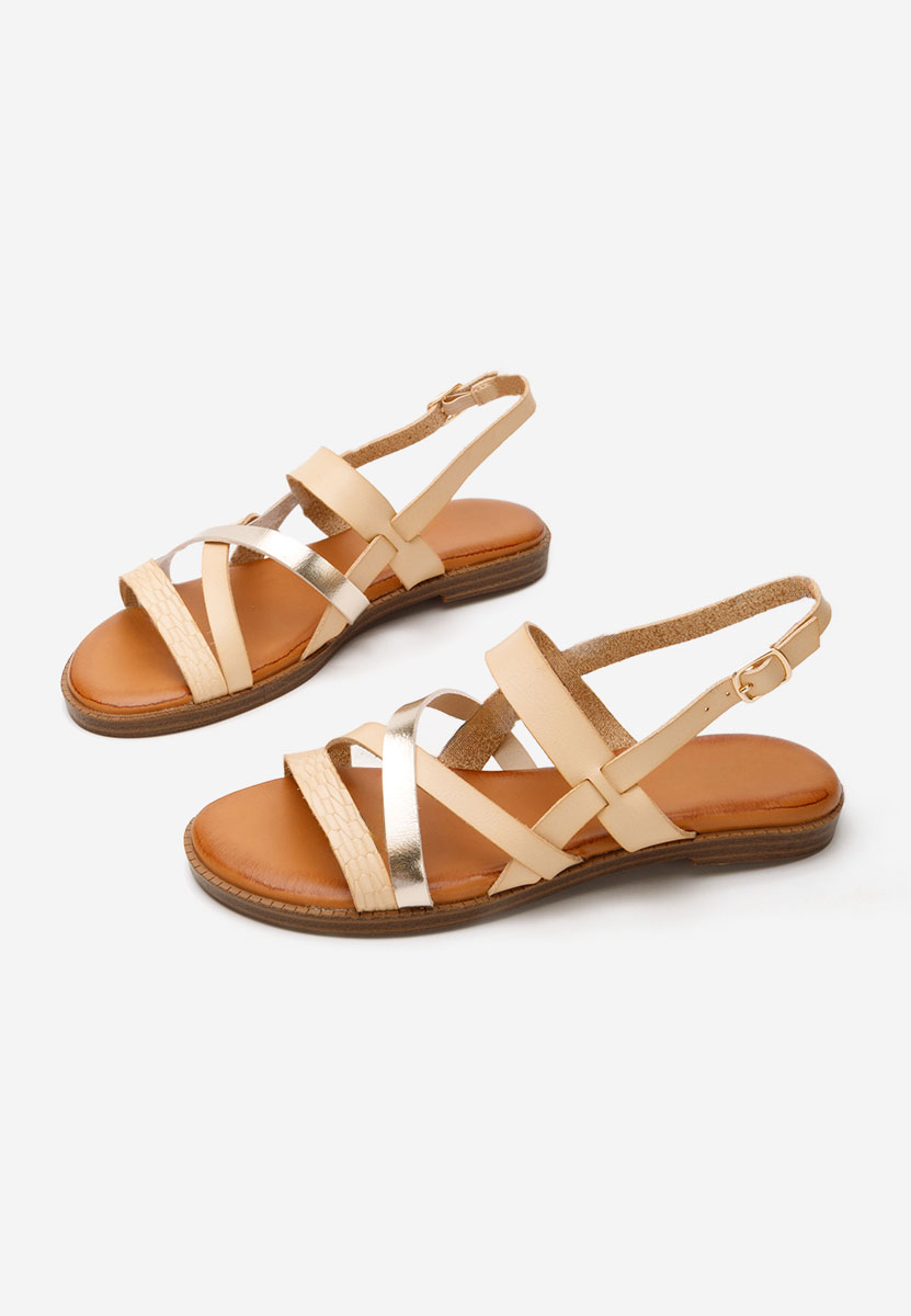 Γυναικεία σανδάλια Zilky μπεζ
