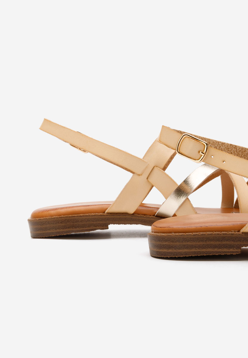 Γυναικεία σανδάλια Zilky μπεζ