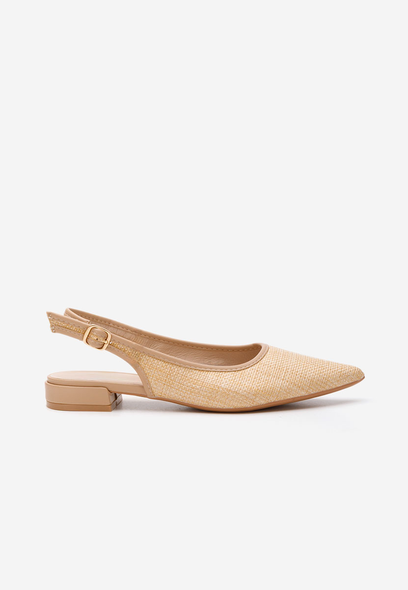 Γόβες slingback Kattina χακι