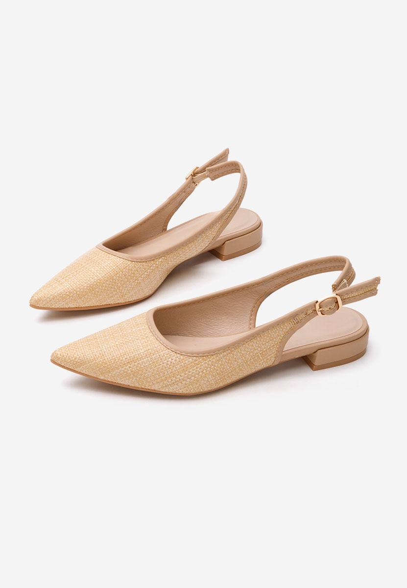 Γόβες slingback Kattina χακι