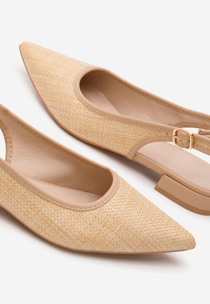 Γόβες slingback Kattina χακι