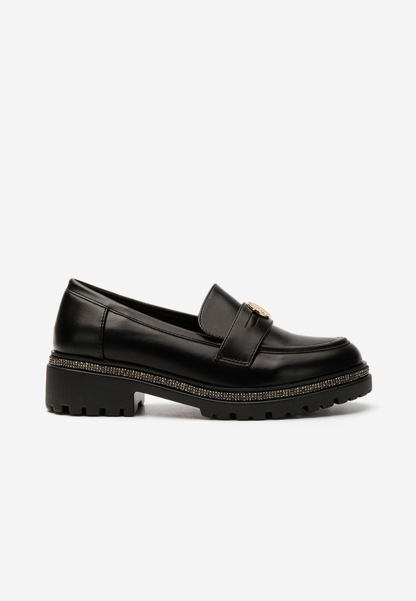 Loafers γυναικεια Sharyana μαύρα