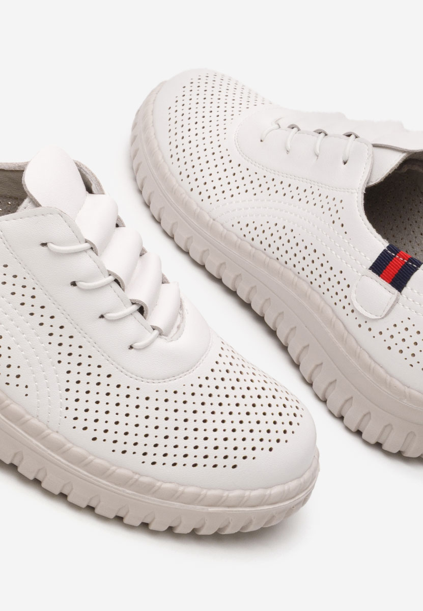 Γυναικεία Πάνινα Slip-On Petrina λευκά