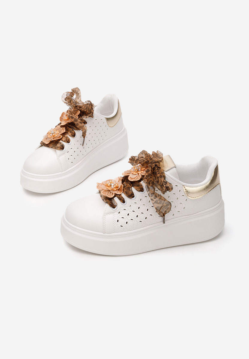 Sneakers με πλατφόρμα Lera λεοπαρ