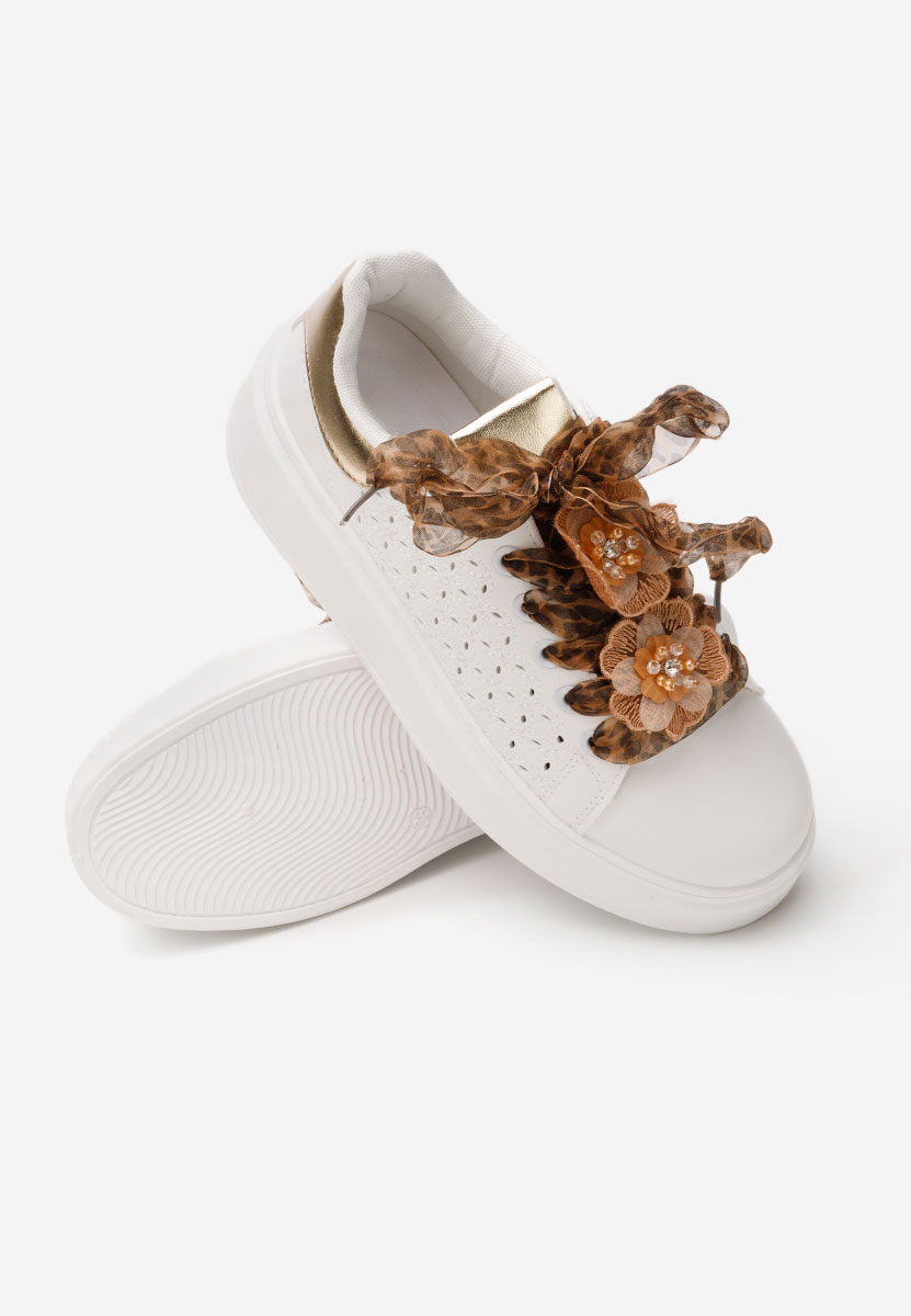 Sneakers με πλατφόρμα Lera λεοπαρ