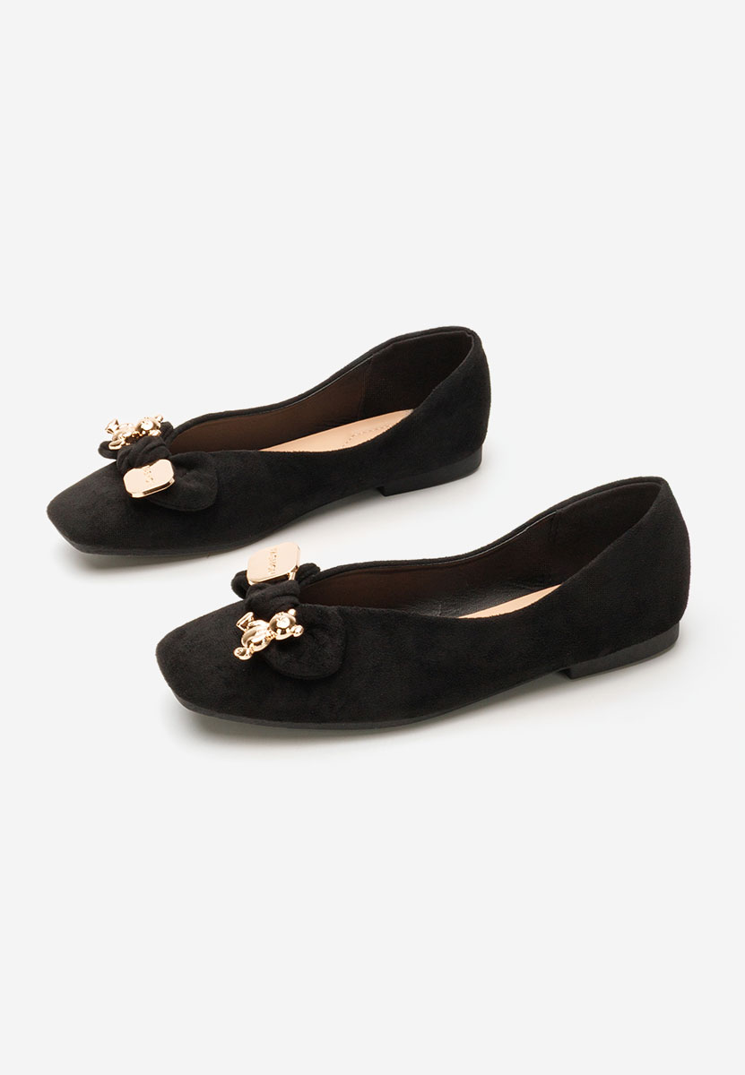 Γυναικείες μπαλαρίνες Bethania μαύρα