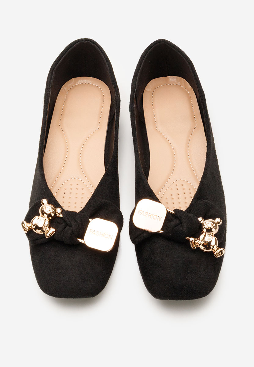 Γυναικείες μπαλαρίνες Bethania μαύρα