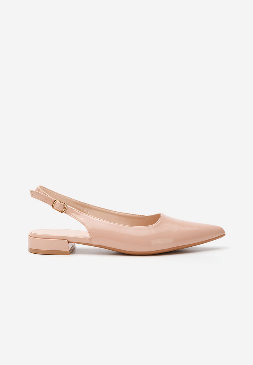 Γόβες slingback Danya μπεζ