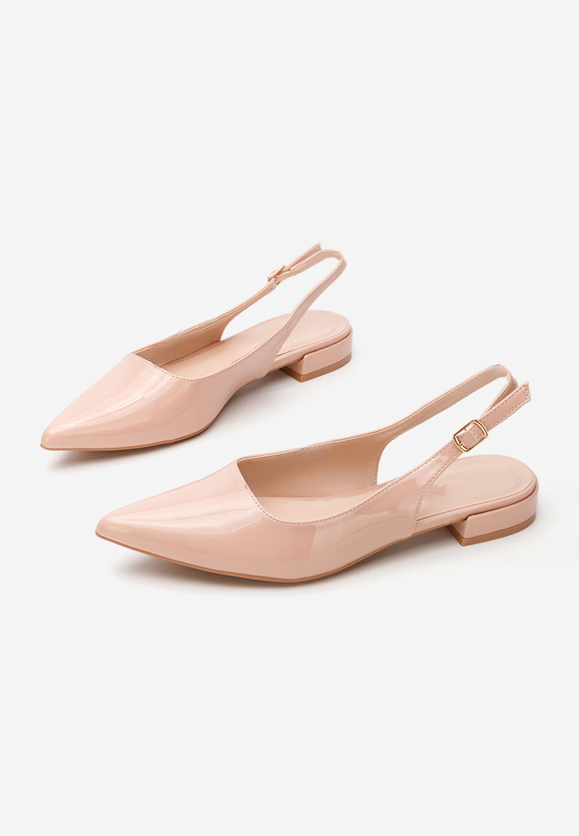 Γόβες slingback Danya μπεζ