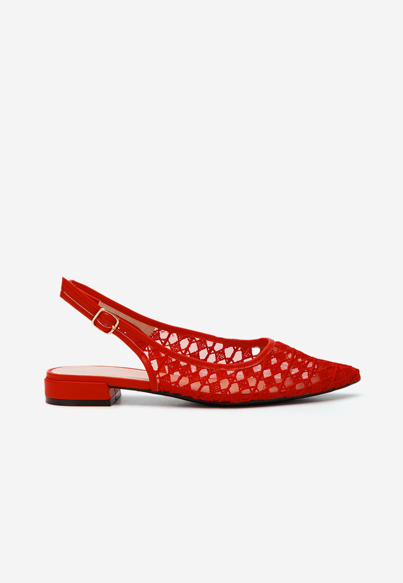 Γόβες slingback Alysya κοκκινο
