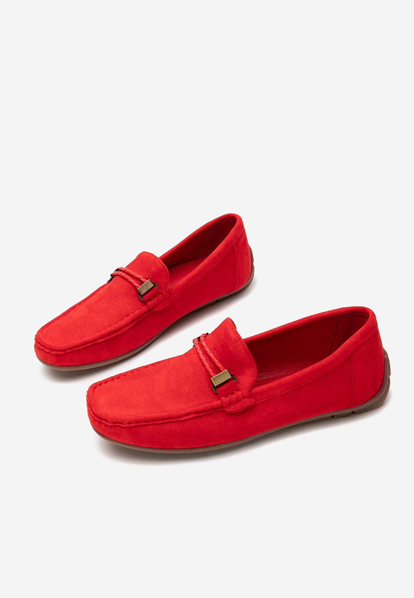 Mοκασινια ανδρικά Braci κοκκινο