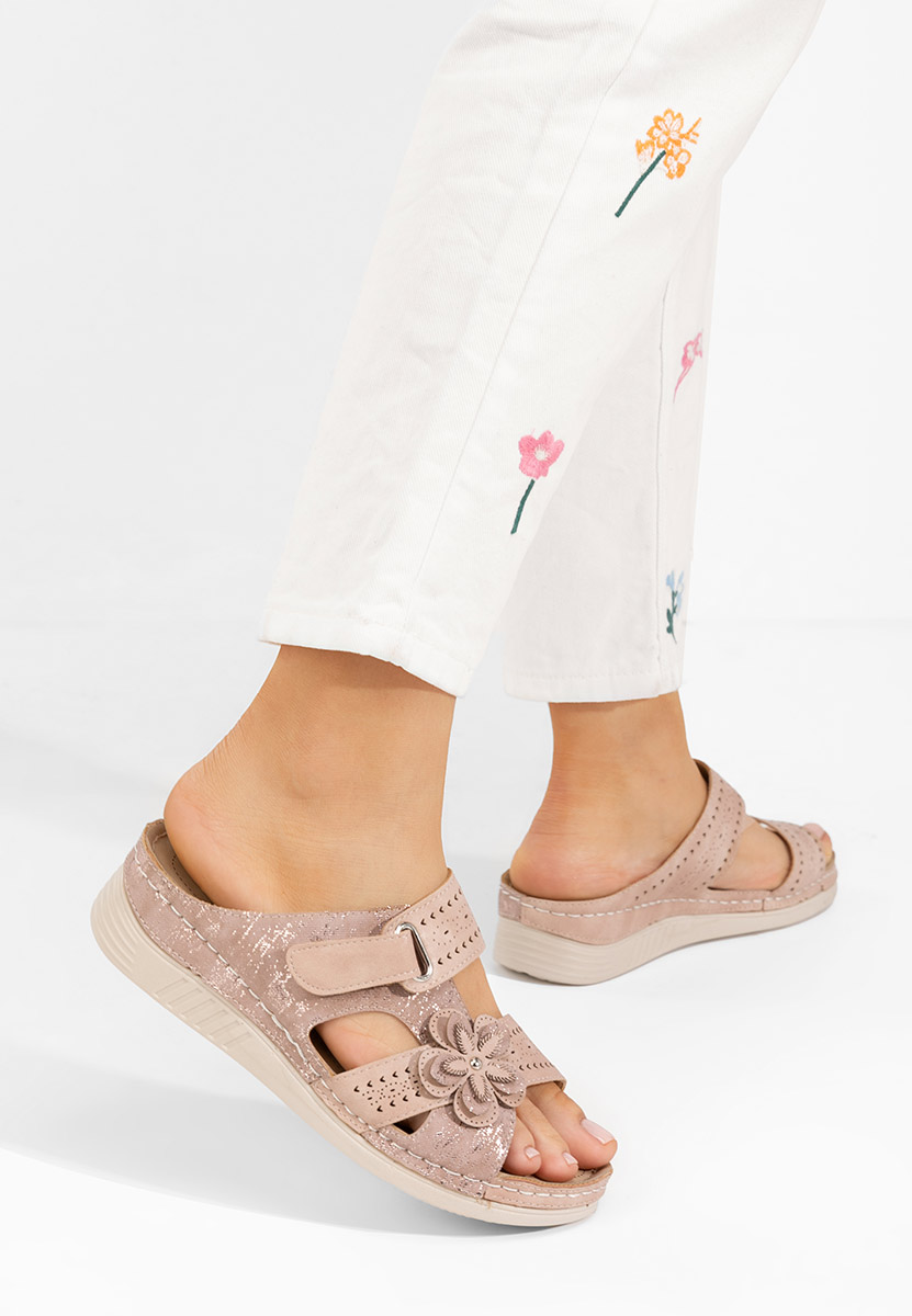 Ανατομικεσ παντοφλεσ Violette ροζ